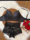 Conjunto sutiã e calcinha preto