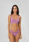 Conjunto Sutiã Sem Bojo e Calcinha Tradiciona de Microfibra