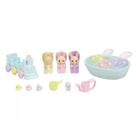Conjunto Sylvanian Families - Hora do Banho - Trigemeos EPOCH MAGIA Conjunto Sylvanian Families - Hora do Banho - Trigemeos EPOCH MAGIA