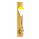 Conjunto t/2 com anzol br n 4/0 boia de isopor n 07 linha 0,50mm e empate de 10cm