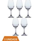 Conjunto Taças de Vidro 365ml Agua e vinho Tinto Luxo 5 Un