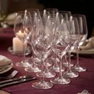 Conjunto Taças de vinho Barone 385ml Nadir Vidro Elegante