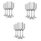 Conjunto Taças Fiore 12 Unidades Transparente 400ml Vinho Champanhe Nadir