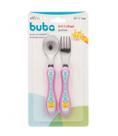 Conjunto TALHER INFANTIL INOX 2 PÇS ESTRELINHA BUBA Girafa