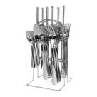 Conjunto Talher Inglaterra Com Suporte Metal Faqueiro 25pçs