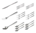 Conjunto Talheres Inox Garfo Colher Faca Luxo 36Pçs Conjunto Talheres Inox Garfo Colher Faca Luxo 36Pçs