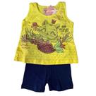 Conjunto TAM M (bebê) Kely Kety by Romitex Pequena Coroa