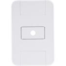 Conjunto Tampo Com 1 Furo 9,5 Mm Tramontina Tablet Branco Tramontina