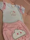 Conjunto Tapa Fralda Rosa
