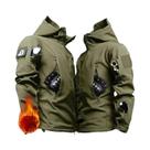 Conjunto Tático Masculino Camuflado Impermeável De Soft Shell Com Forro De Fleece Para Inverno, Conjunto Tático Masculino Camuflado Impermeável De Soft Shell Com Forro De Fleece Para Inverno,