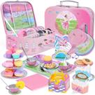 Conjunto Tea Party PRE-WORLD Musical Kids 3-6 anos 53 unidades com estojo