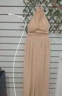 Conjunto tecido duna leve cor nude