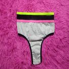 Conjunto Teen C/ Bojo Removível Cor Cinza Mescla Com Neon Kabana