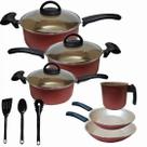 Conjunto Teflon Antiaderente 9 Peças Conjunto Teflon Antiaderente 9 Peças