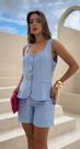 Conjunto temaplus short colete Conjunto temaplus short colete