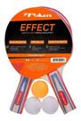 Conjunto Tênis De Mesa Effect - Ping Pong Completo - Poker