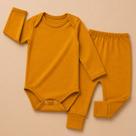 Conjunto Térmico Bebê Body e Calça Pé Reversível Quentinho 0 a 12m Conjunto Térmico Bebê Body e Calça Pé Reversível Quentinho 0 a 12m