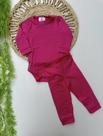 Conjunto Térmico Body Calça Malha Pettenati Peluciado P ao 3