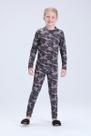 Conjunto Térmico de Inverno Infantil Masculino Camuflado