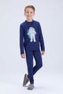 Conjunto Térmico Infantil Brilha no Escuro Masculino Marinho Conjunto Térmico Infantil Brilha no Escuro Masculino Marinho