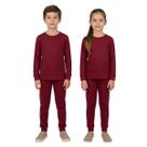 Conjunto Térmico Infantil Peluciado Liso Básico Comfort