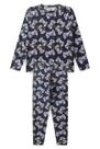 Conjunto Térmico Infantil Sublimado Preto