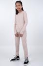 Conjunto Térmico Infantil Unissex Peluciado Inverno com Punho para Polegar