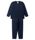 Conjunto Termico Juvenil Segunda Pele Select Azul