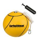 Conjunto Tetherball Garbuildman Bola de borracha de 20 cm com bomba de corda Conjunto Tetherball Garbuildman Bola de borracha de 20 cm com bomba de corda