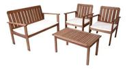 Conjunto Tokyo Sofá Poltronas Mesa Espreguiçadeira