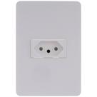 Conjunto Tomada 2 Pinos + Terra 10 Amperes 250 Volts Branco - S71302104 - SCHNEIDER