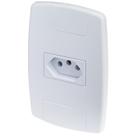 Conjunto Tomada 20A 250V Ilumi Lev Branco - 87141 Conjunto Tomada 20A 250V Ilumi Lev Branco - 87141