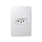 Conjunto Tomada 20a 2p+t 4x2 Branca 615081bc Pial Plus+ Conjunto Tomada 20a 2p+t 4x2 Branca 615081bc Pial Plus+