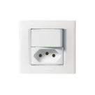 Conjunto tomada 20a + interruptor simples embutir moveis pezzi
