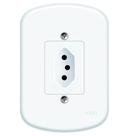 Conjunto Tomada 2p+t 20a 250 Volts Blanc -1350 - Fame Conj.1tomada Padrao 2p+t 20a Fame 1350 .