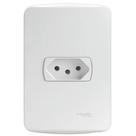Conjunto Tomada 2P+T 20A 250V Pl/Br Miluz S3B60350 Schneider Conjunto Tomada 2P+T 20A 250V Pl/Br Miluz S3B60350 Schneider