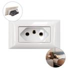 Conjunto Tomada P/ Madeira/Móveis Aria Branca 20A Tramontina Conjunto Tomada P/ Madeira/Móveis Aria Branca 20A Tramontina