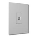 Conjunto Tomada Para Telefone Rj11 2 Fios Cor Cinza/Prata/Grafite - B.lux