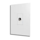 Conjunto Tomada Para Telefone Rj11 2 Fios Linha Recta - B.lux
