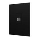 Conjunto Tomada Rj11 2 Fios Com Placa Black - B.lux