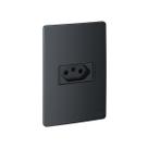 Conjunto Tomada Simples 20a Com Placa 4x2 Preto Esatta Weg Conjunto Tomada Simples 20a Com Placa 4x2 Preto Esatta Weg