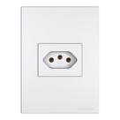 Conjunto Tomada Simples Universal 10a 20a 250v Linha Classic Entrelux Conjunto Tomada Simples Universal 10a 20a 250v Linha Classic Entrelux
