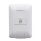 Conjunto Tomada Tv Sat Coaxial 4x2 Aria Tramontina