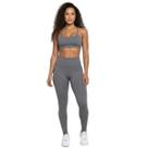 Conjunto Top Alça Fina e Calça Suplex Bella Fiore Roupa Para Academia Treino Moda Fitness Musculação Cor:CinzaTamanho:G