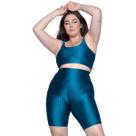 Conjunto Top e Bermuda Plus Size New Zig 3D Vekyo Básico Roupa Para Academia Musculação Moda Fitness Conjunto Top e Bermuda Plus Size New Zig 3D Vekyo Básico Roupa Para Academia Musculação Moda Fitness