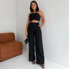 Conjunto Top e Calça em Linhão Candy