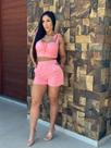Conjunto Top e Calção Laranja
