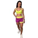 Conjunto Top E Short Duplo Fitness Beach Tennis Academia Labrun