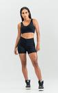Conjunto top e short malha go on preto 28767 labellamafia