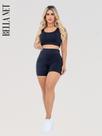 Conjunto top e shorts bermuda Basic Premium suplex academia fitness